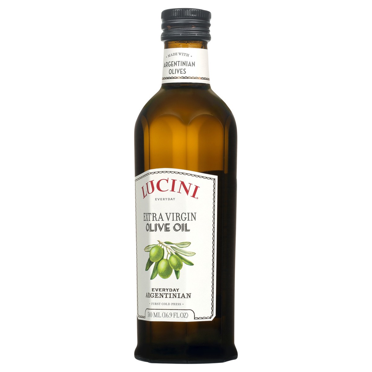 slide 8 of 14, Lucini Everyday Extra Virgin Olive Oil 16.9 fl. oz. Bottle, 500 ml