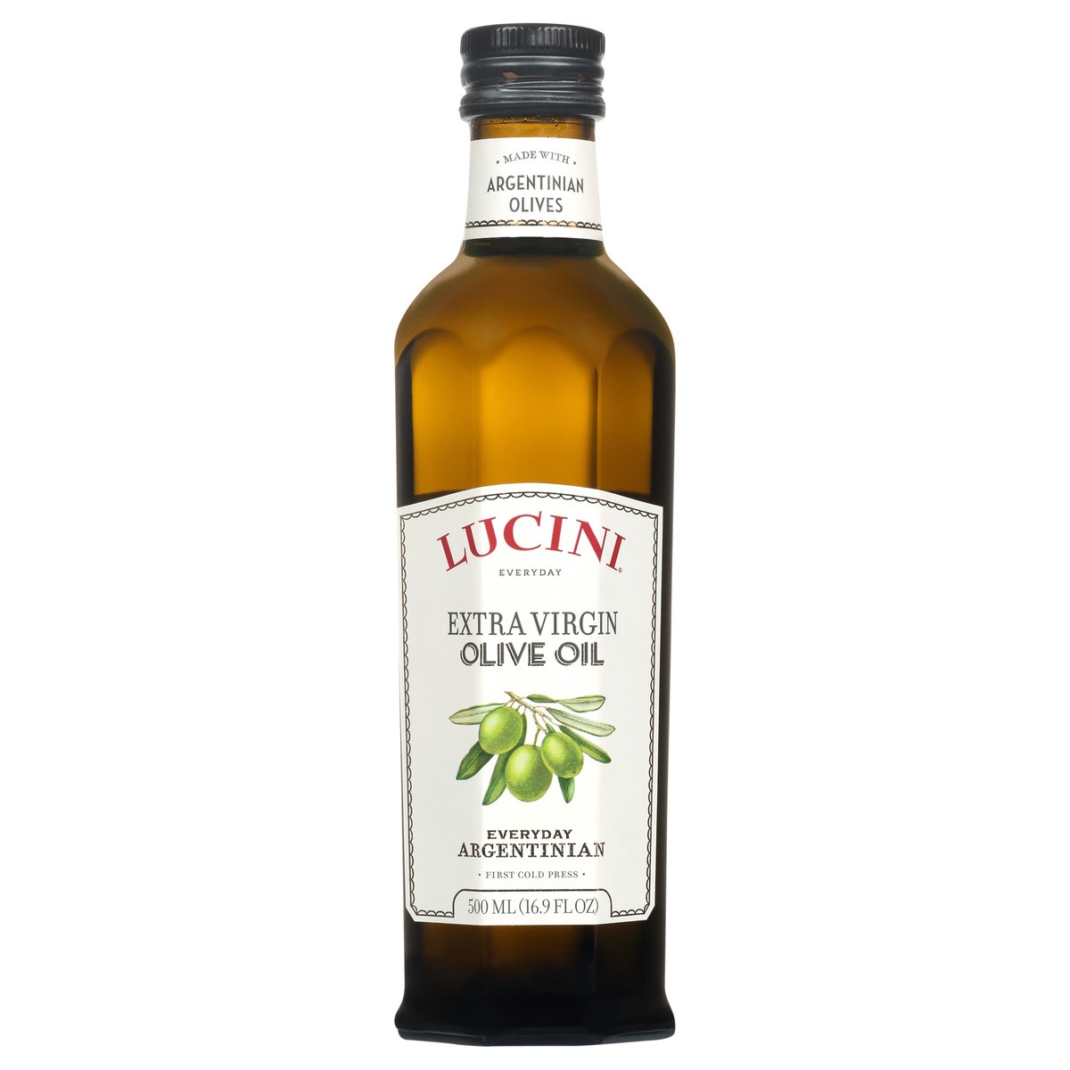 slide 10 of 14, Lucini Everyday Extra Virgin Olive Oil 16.9 fl. oz. Bottle, 500 ml