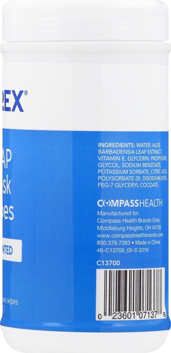 slide 4 of 11, Carex Cpap Mask Wipes, Unscented, 62 Ct, 62 ct