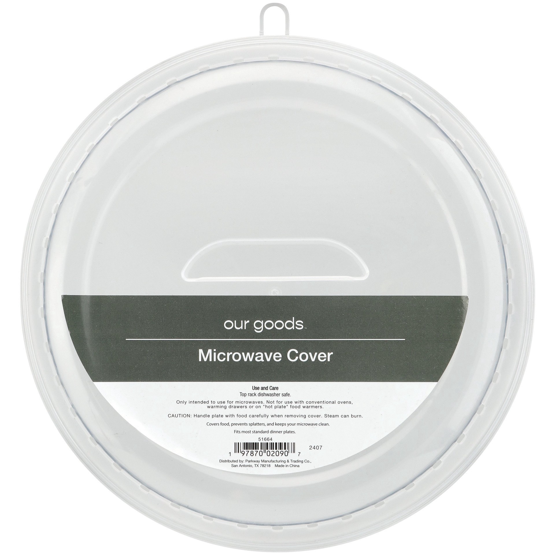 slide 1 of 1, our goods Microwave Cover, 1 ct
