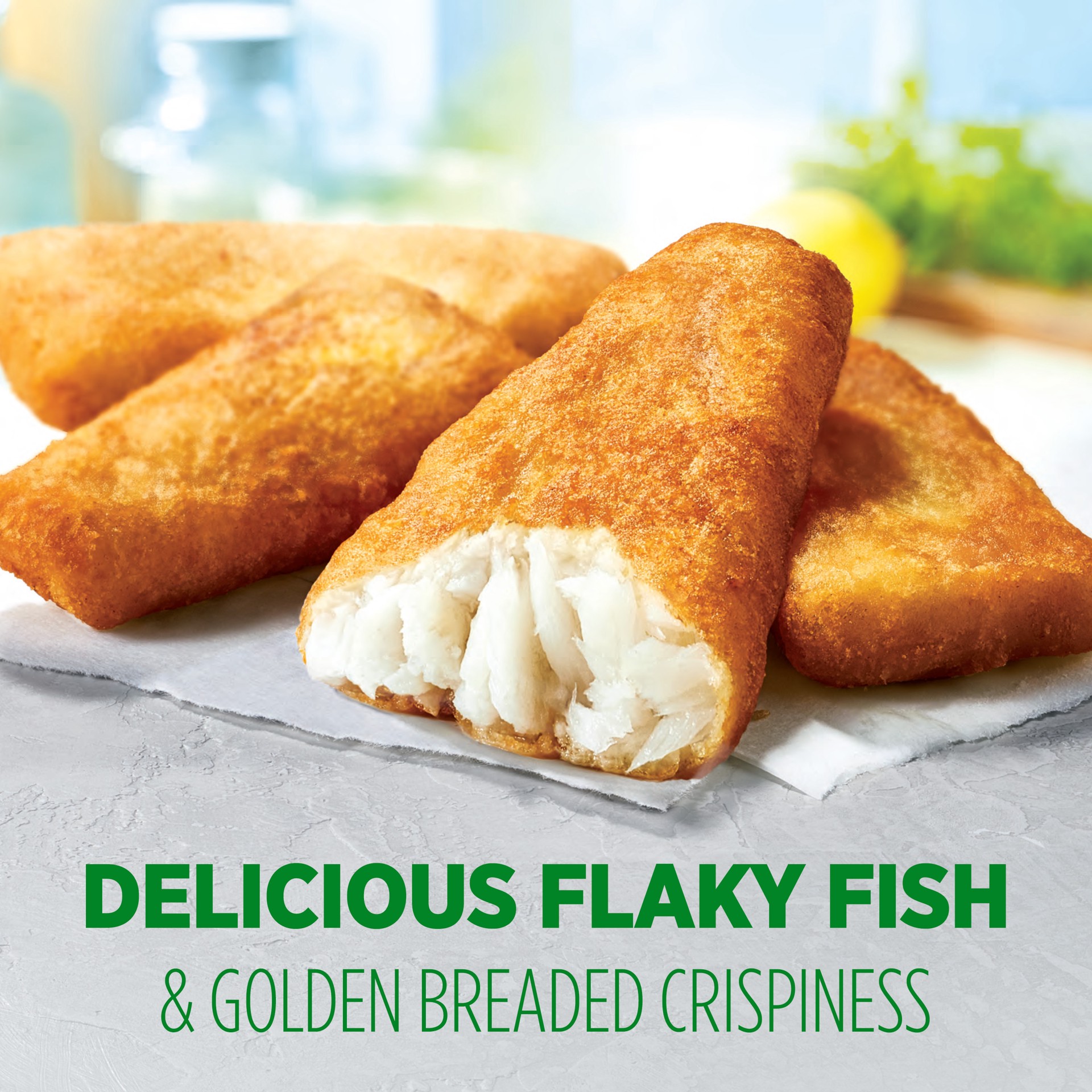 slide 4 of 5, Mrs. Paul's Crispy Battered Fish Fillets, Frozen, 19.45 oz. 10-Count, 10 ct