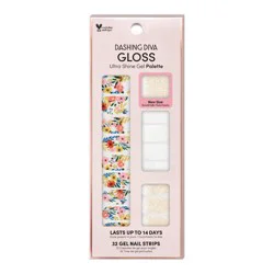 Dashing Diva GLOSS Ultra Shine Gel Palette Wallflower Frenzy