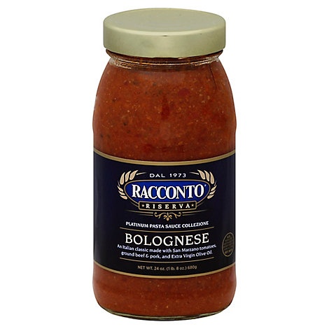 slide 1 of 1, Racconto Bolognese Pasta Sauce, 24 oz