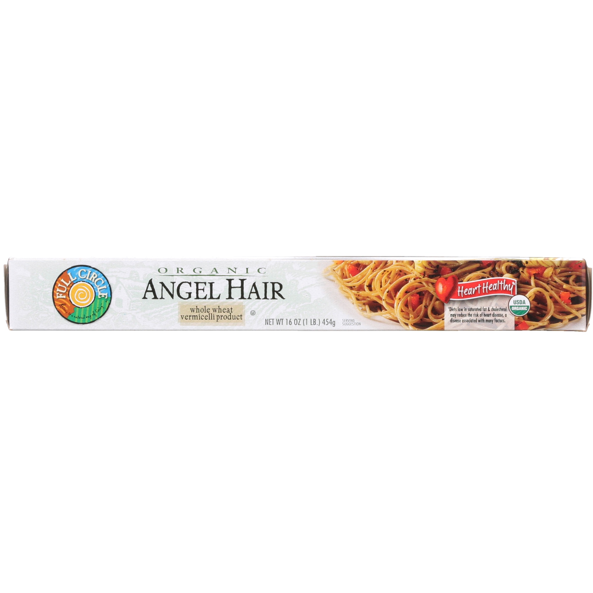 Full Circle Market Organic Whole Wheat Angel Hair Pasta 16 oz Shipt