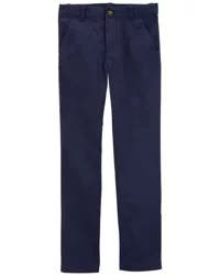 Carter's Carters Kid Flat-Front Pants Navy 8
