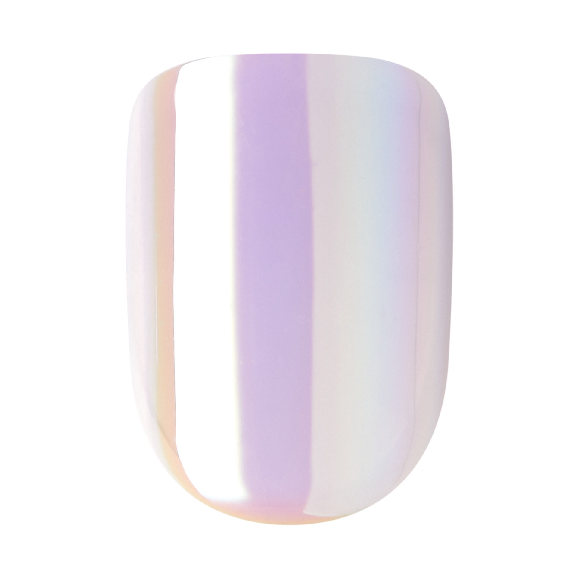 slide 2 of 5, imPRESS KISS imPRESS Premium Short Square Press-On Nails, Glossy Blue, 30 Pieces, 1 ct