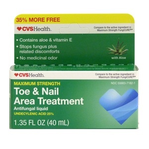 slide 1 of 1, CVS Health Antifungal Liquid Toe & Nail Treatment, 1.35 fl oz