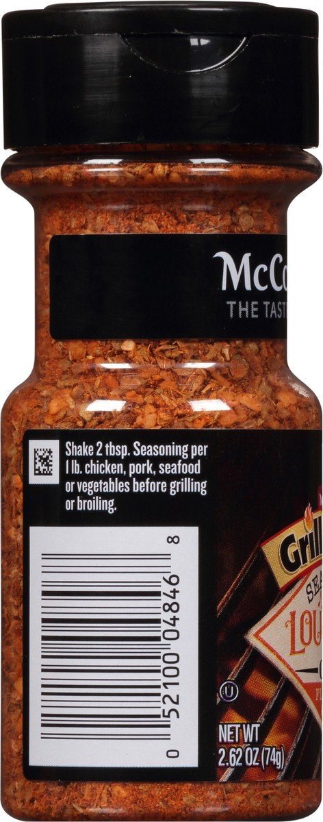 slide 7 of 7, McCormick Mccormick Grillmates Louisiana Cajun Seasoning, 2.62 oz