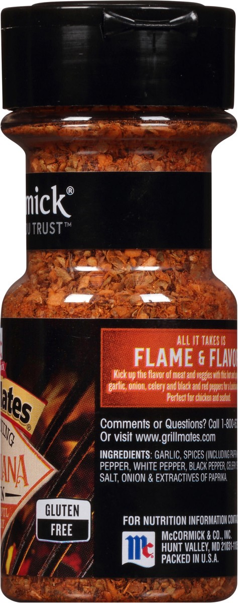 slide 3 of 7, McCormick Mccormick Grillmates Louisiana Cajun Seasoning, 2.62 oz