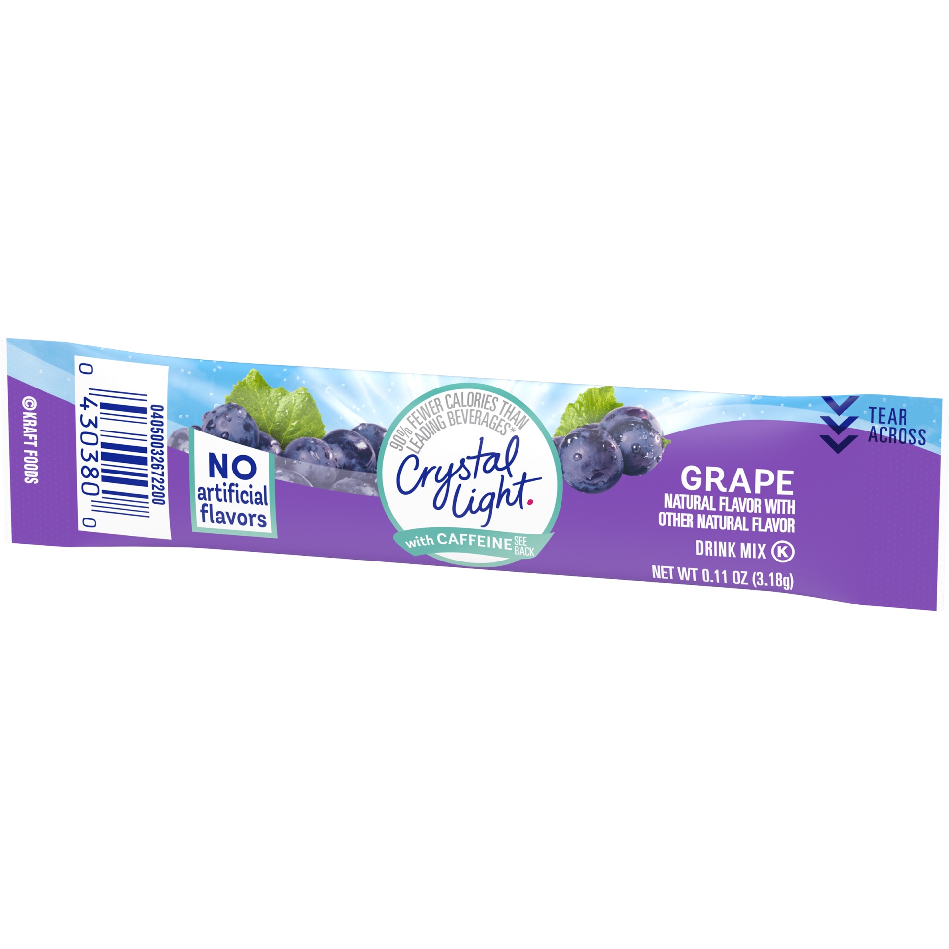 slide 6 of 9, Crystal Light Sugar Free Grape Powdered Energy Drink Mix , 10 ct; 1.1 oz