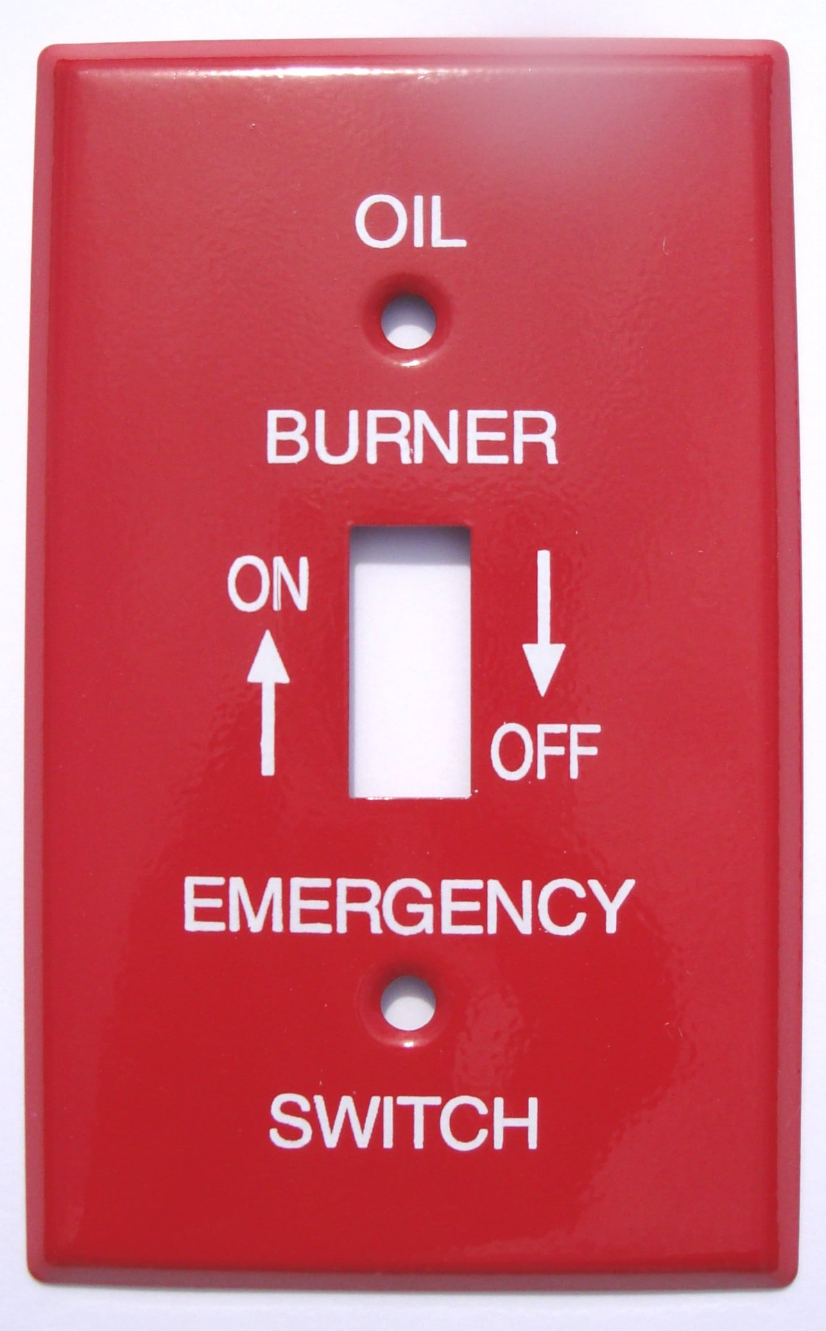 slide 1 of 1, Mulberry 1 -Gang Standard Size Red Steel Indoor Toggle Wall Plate, 1 ct