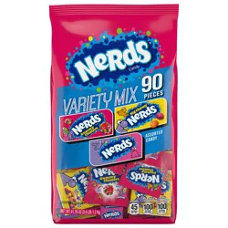 Nerds Variety Pack 90 Count 41.76 Ounce Mixed Bag
