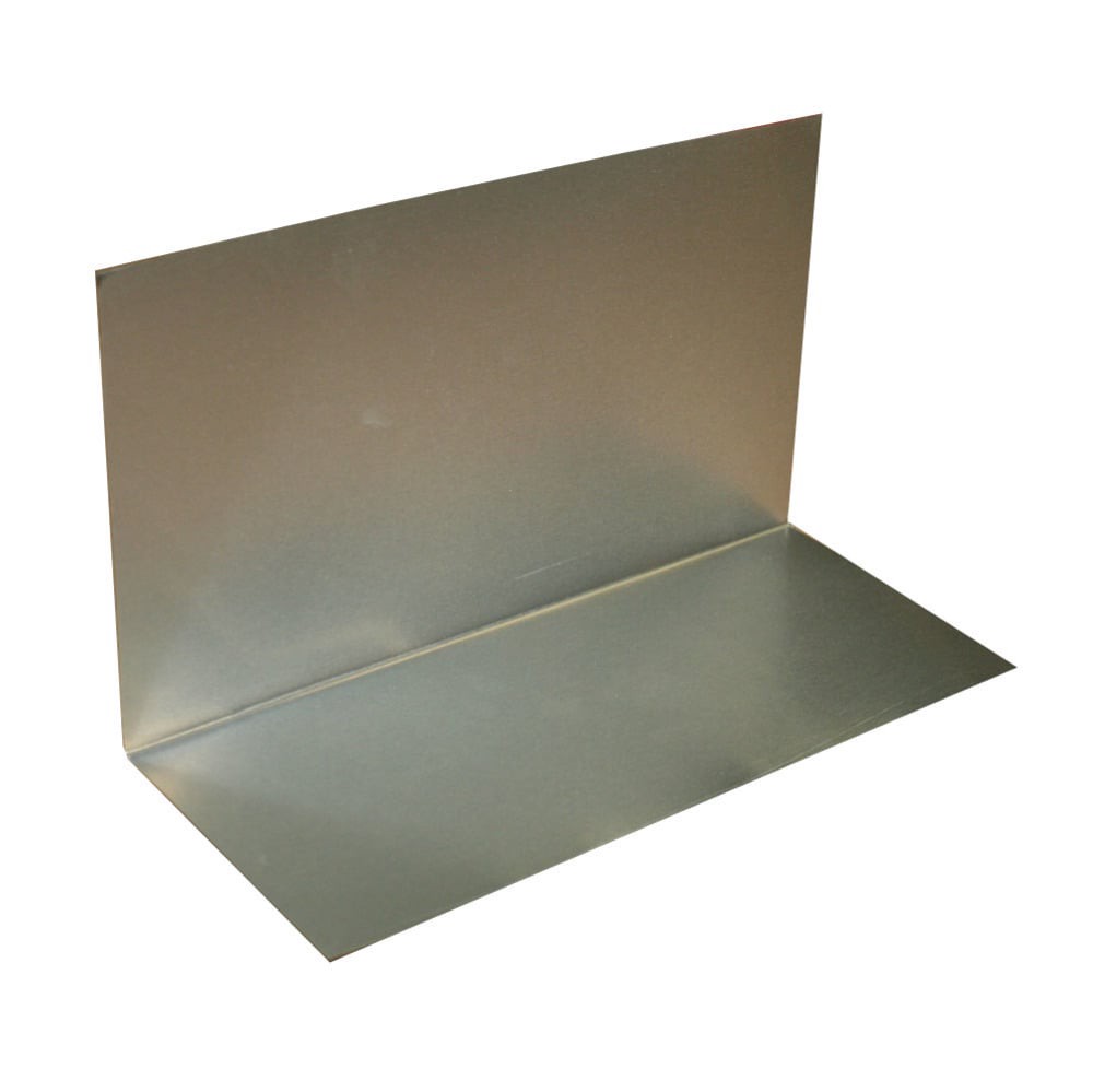 slide 1 of 3, Union Corrugating 3.0-in x 7-in Silver Aluminum Step Flashing, 1 ct