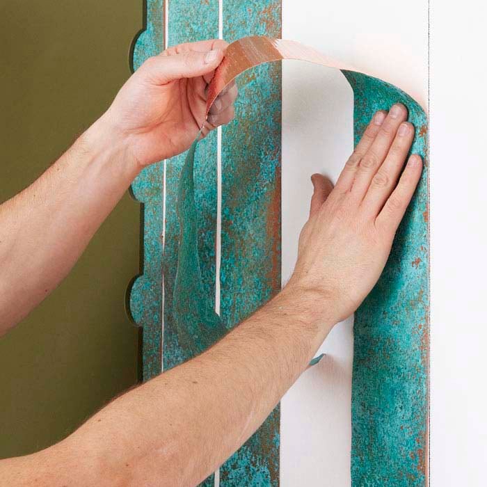 slide 2 of 3, Union Corrugating 8-in x 20-ft Copper Copper Roll flashing, 1 ct