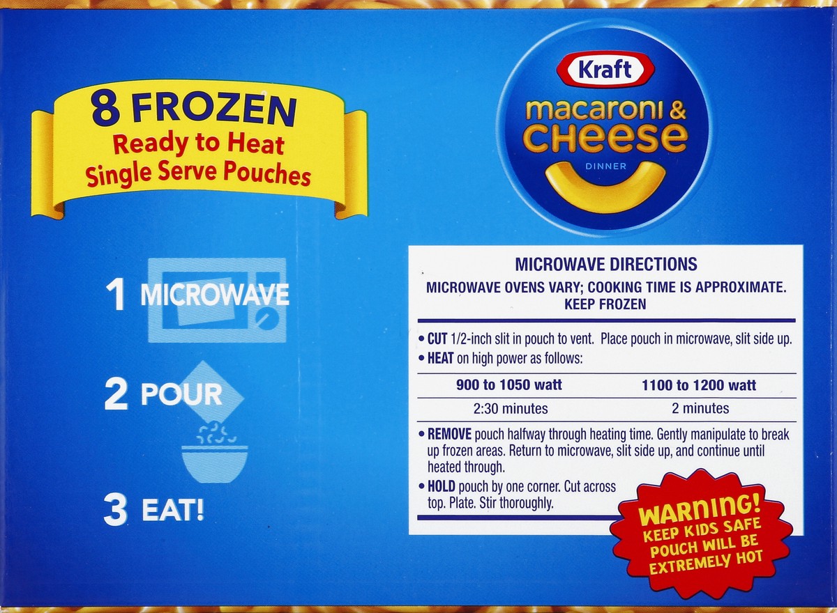 slide 2 of 4, Kraft Macaroni & Cheese Dinner 8 ea, 8 ct