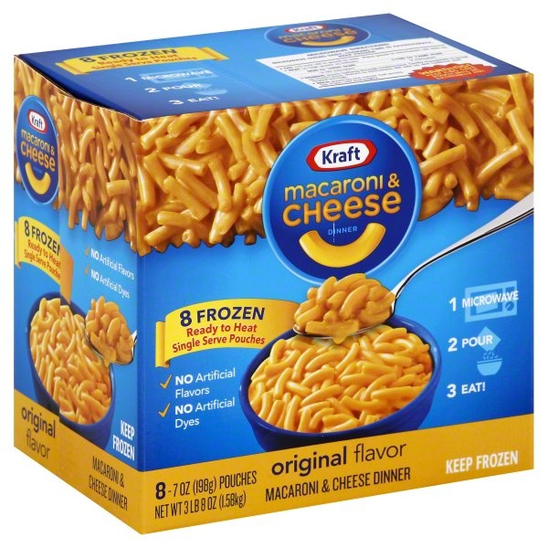 slide 1 of 4, Kraft Macaroni & Cheese Dinner 8 ea, 8 ct