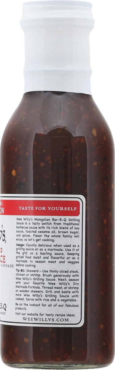 slide 7 of 12, Wee Willy's Mongolian Bbq Grilling Sauce, 14.5 fl oz