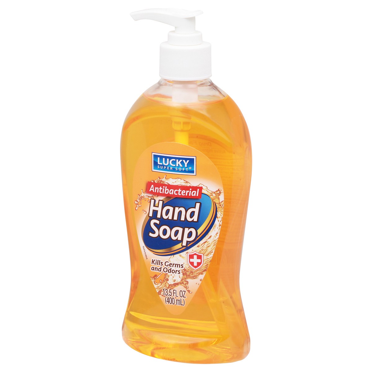 slide 11 of 12, Lucky Super Soft Super Soft Super Soft Antibacterial Soap, 13.5 fl oz