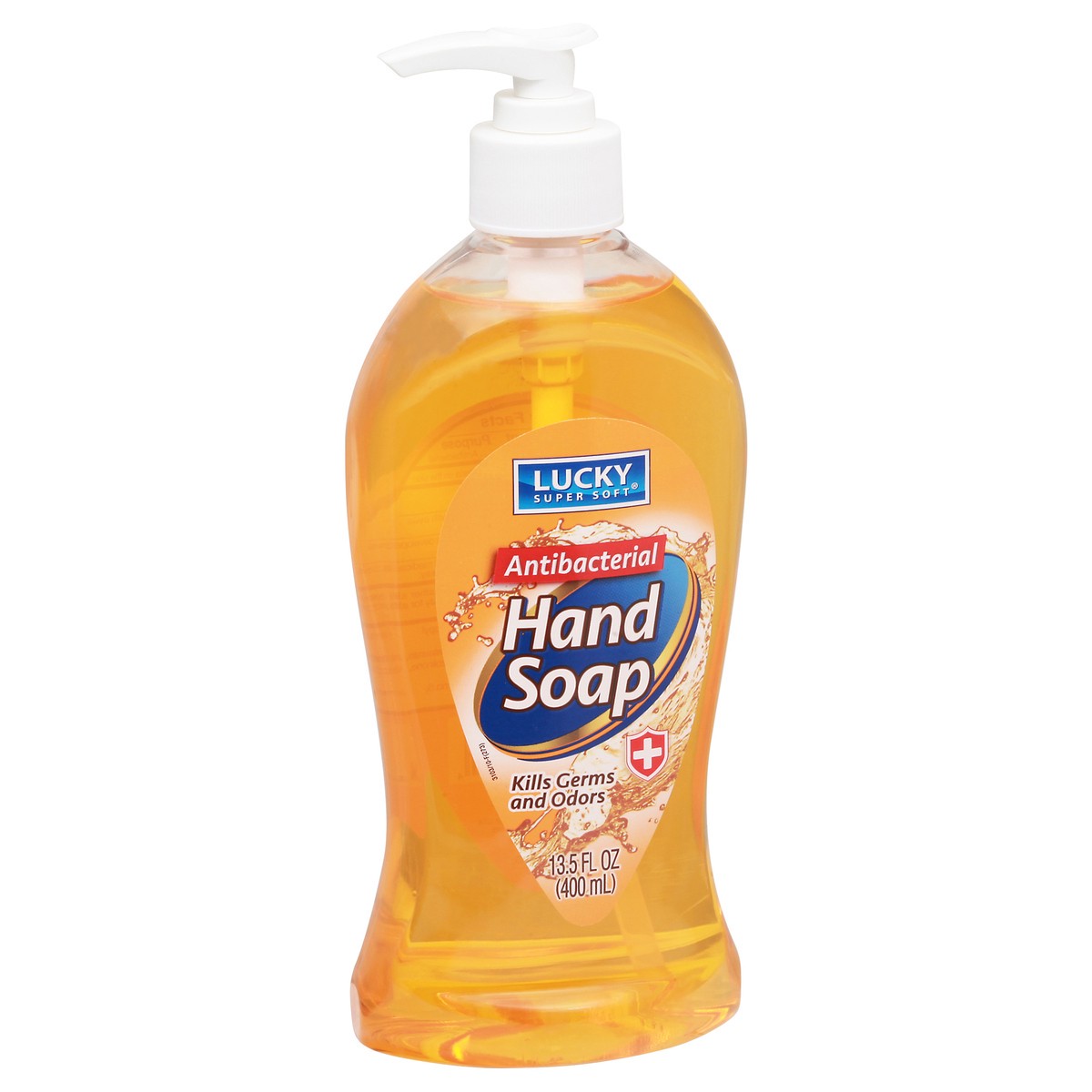 slide 12 of 12, Lucky Super Soft Super Soft Super Soft Antibacterial Soap, 13.5 fl oz