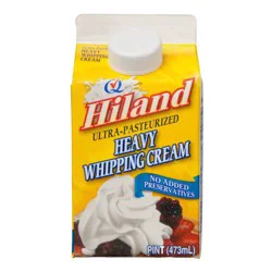 Hiland Dairy Ultra Heavy Whipping Cream