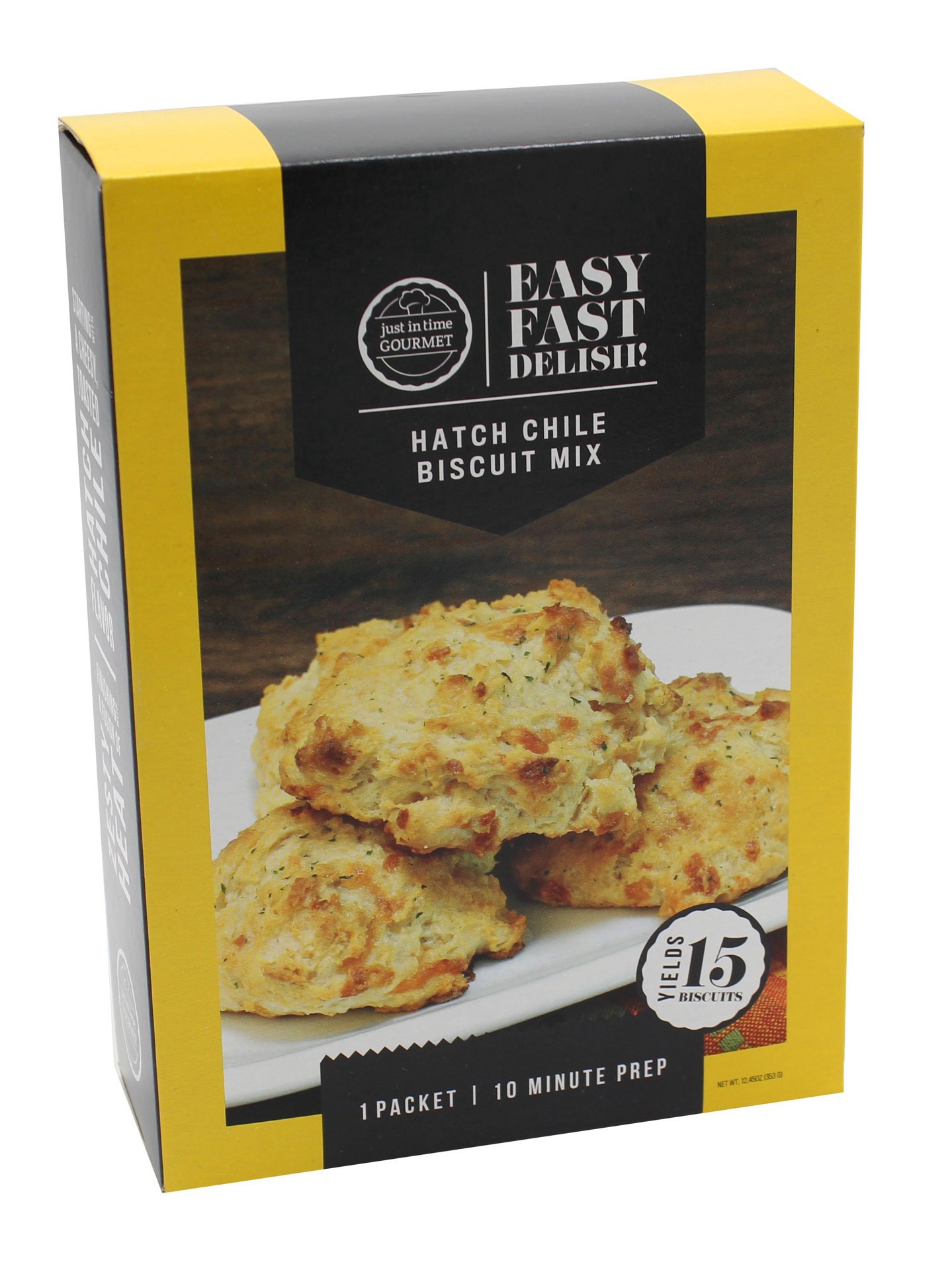 slide 1 of 1, Just in Time Gourmet Hatch Biscuit Mix, 12.45 oz