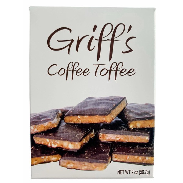 slide 1 of 1, GRIFF's COFFEE TOFFEE, 2 oz