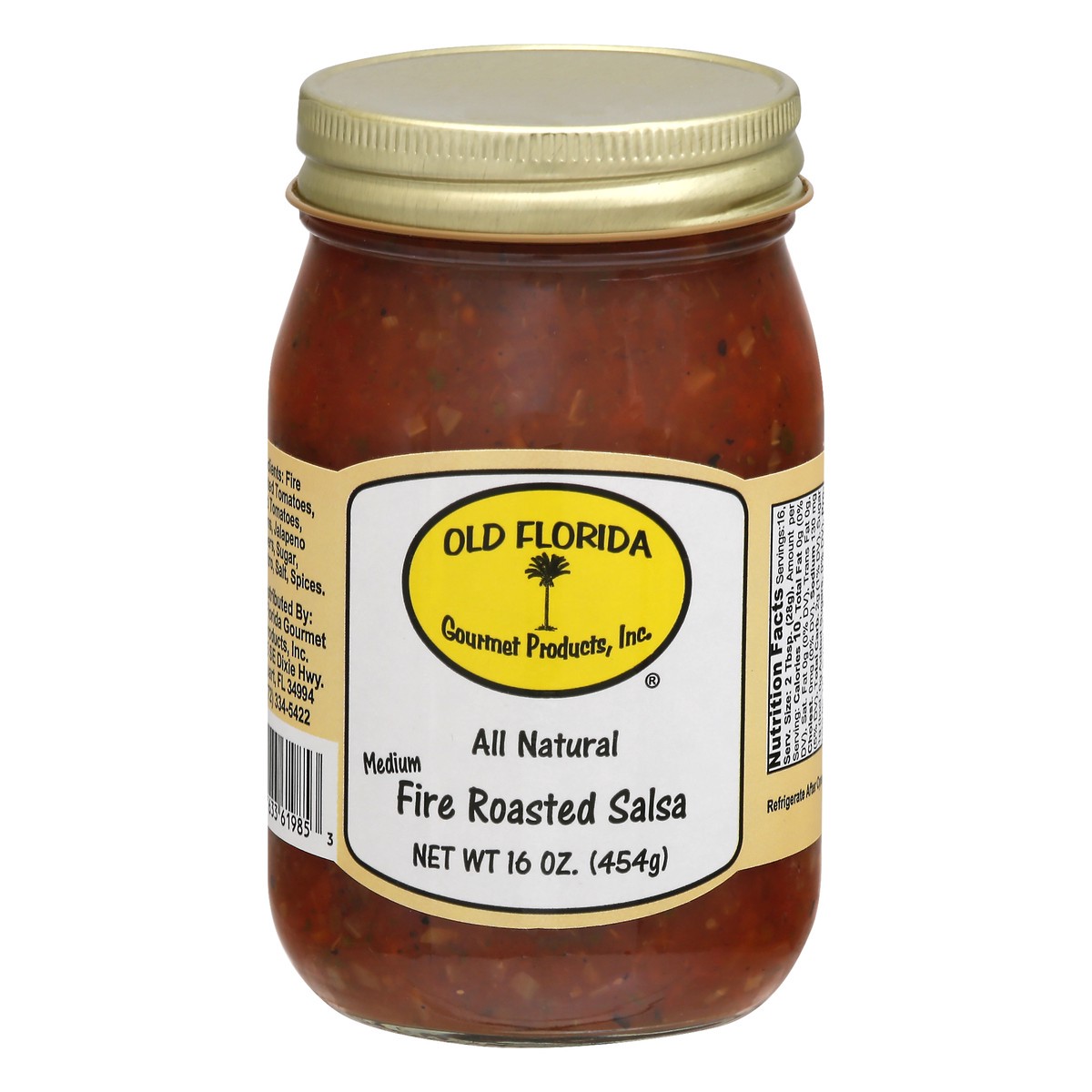 slide 3 of 12, Old Florida Gourmet Products Medium Fire Roasted Salsa 16 oz, 16 oz