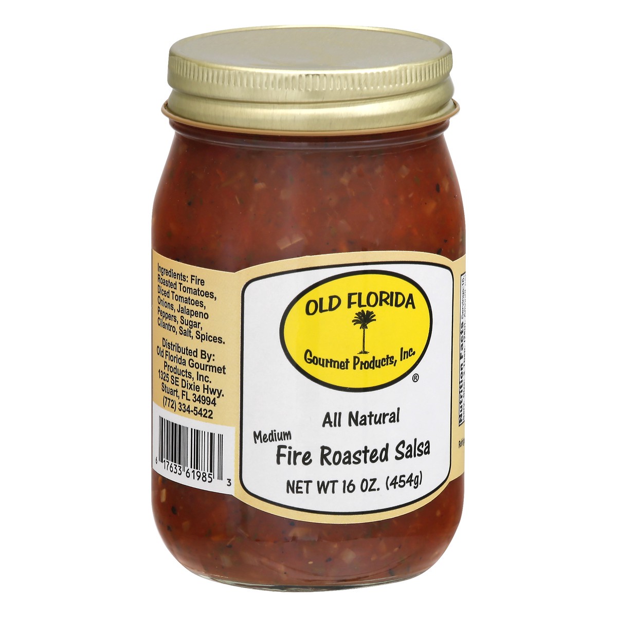 slide 8 of 12, Old Florida Gourmet Products Medium Fire Roasted Salsa 16 oz, 16 oz