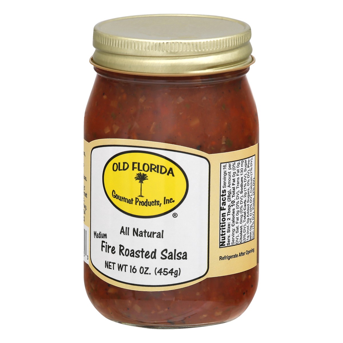 slide 4 of 12, Old Florida Gourmet Products Medium Fire Roasted Salsa 16 oz, 16 oz