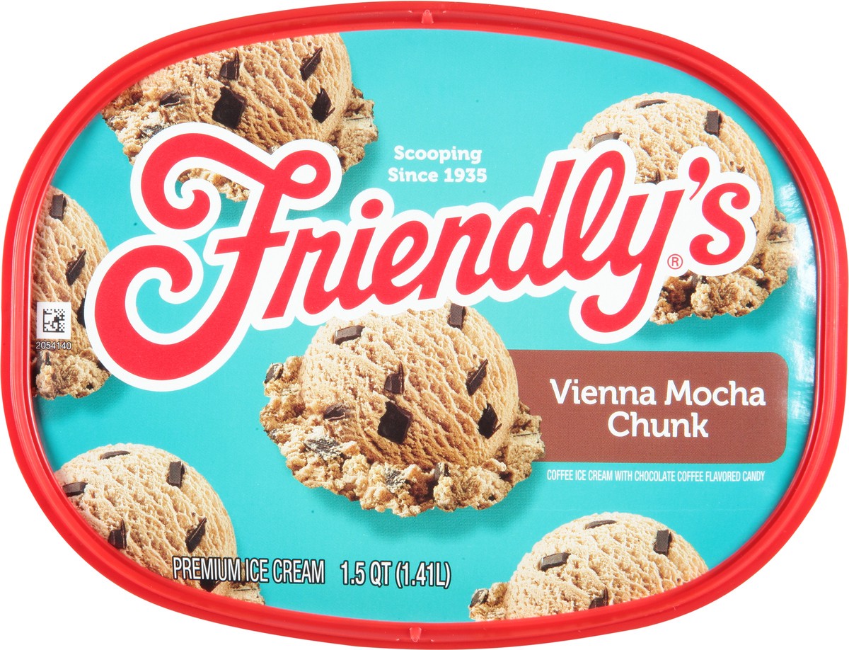 slide 5 of 9, Friendly's Premium Vienna Mocha Chunk Ice Cream 1.5 qt, 48 oz