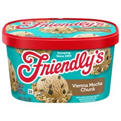 Friendly's Premium Vienna Mocha Chunk Ice Cream - 1.5 qt