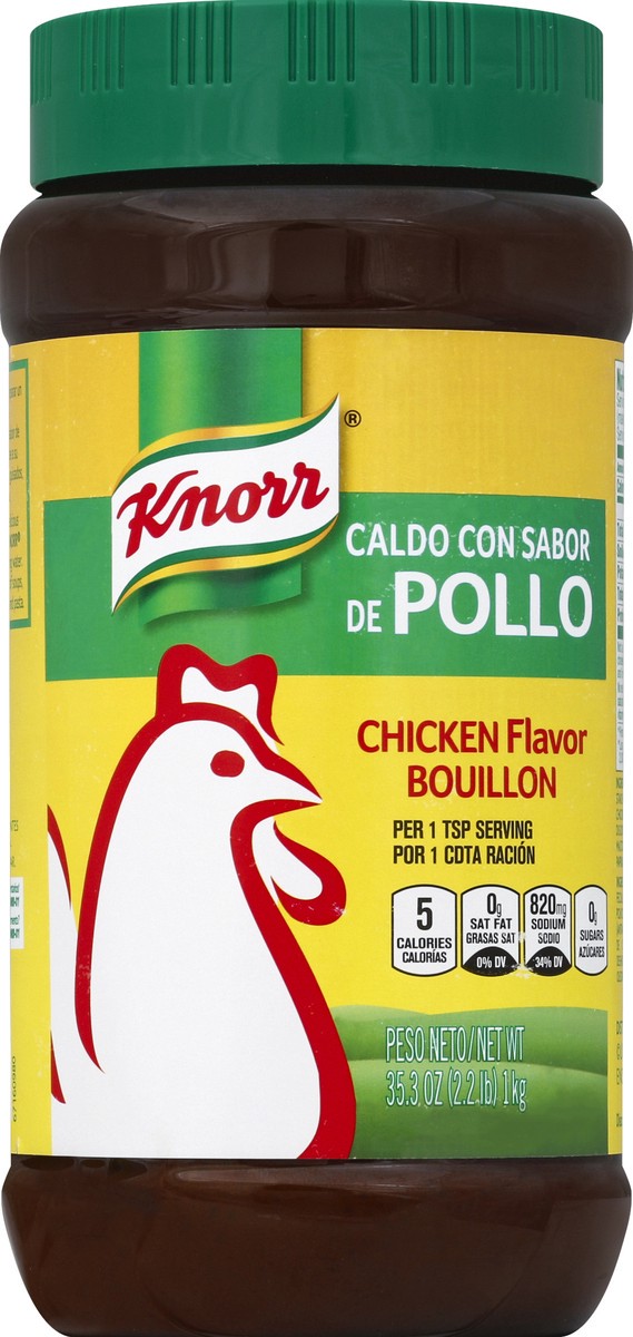 slide 5 of 6, Knorr Chicken Flavor Bouillon, 35.3 oz