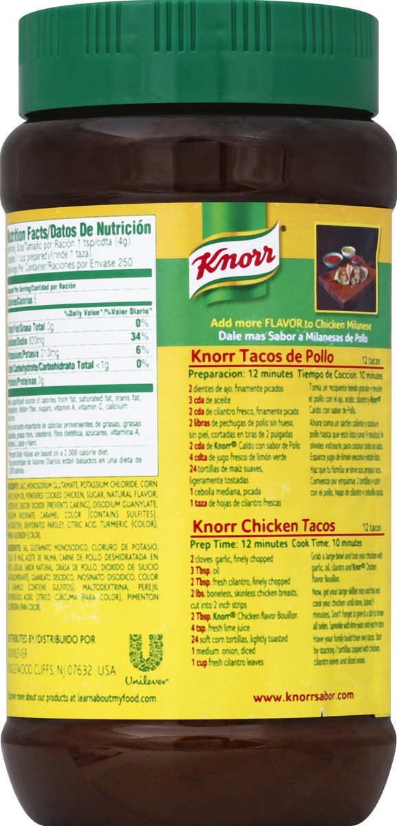 slide 6 of 6, Knorr Chicken Flavor Bouillon, 35.3 oz