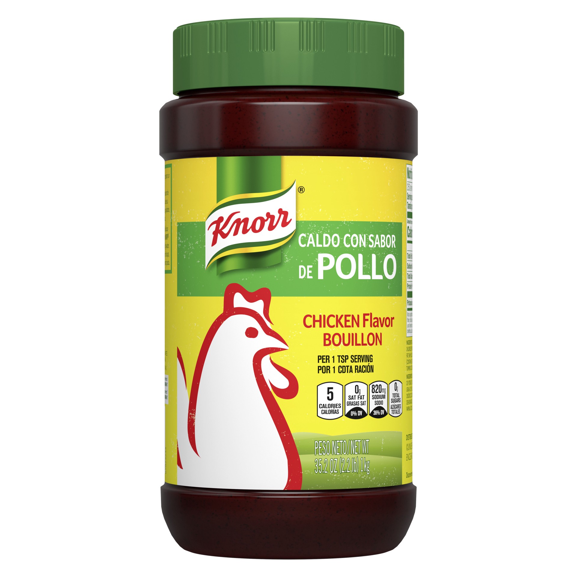 slide 1 of 4, Knorr Granulated Chicken Bouillon Seasoning, 35.3 oz, 35.3 oz