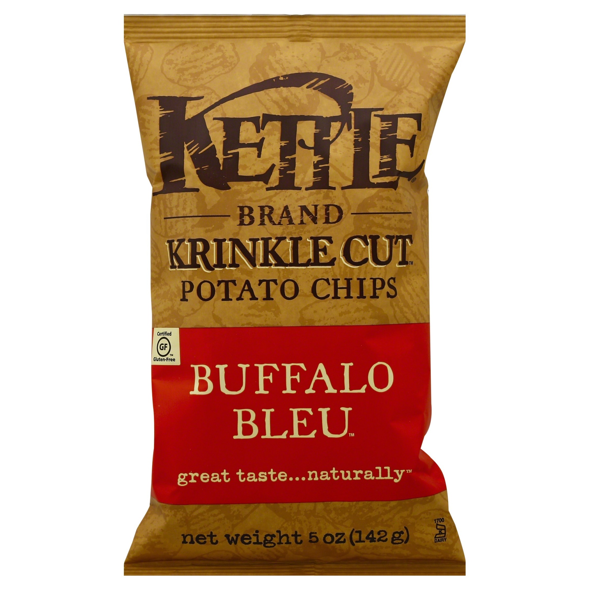 slide 1 of 1, Kettle Brand Kettle Buffalo Bleu Chips, 5 oz