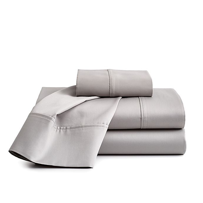 slide 3 of 3, Staywell HygroCotton 400-Thread-Count Tencel Queen Sheet Set - Grey, 1 ct