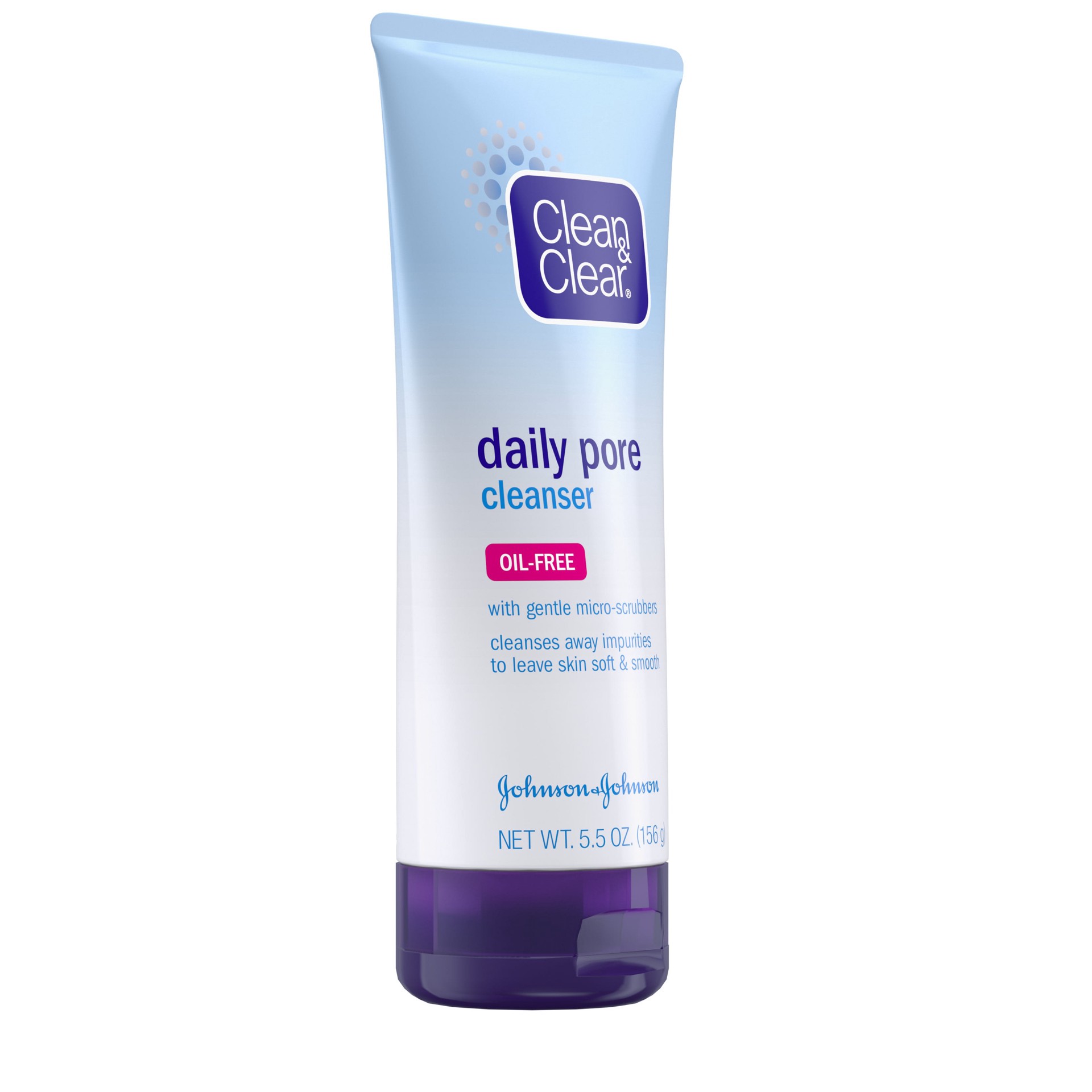 slide 4 of 9, Clean & Clear Daily Pore Cleanser, 5.5 oz