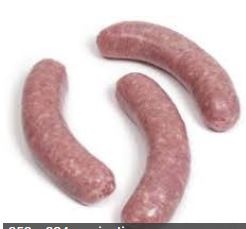 slide 1 of 1, G&W Brotwurst Sausage, per lb
