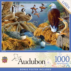 Masterpieces Audubon - Lake Life 1000 Piece Puzzle