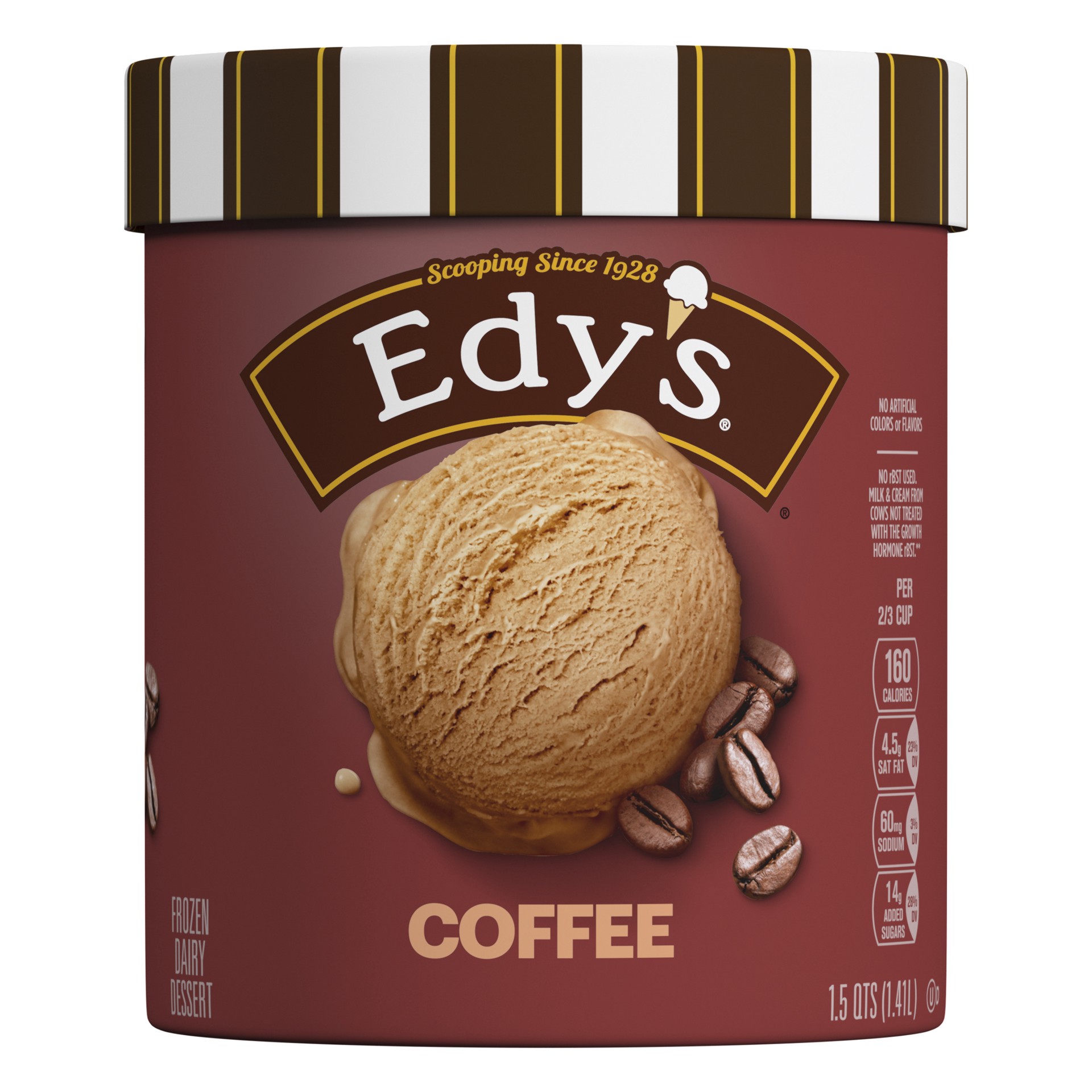 slide 1 of 1, Edy'S/Dreyer'S Coffee, 1.5 Qt, 1.5 qt