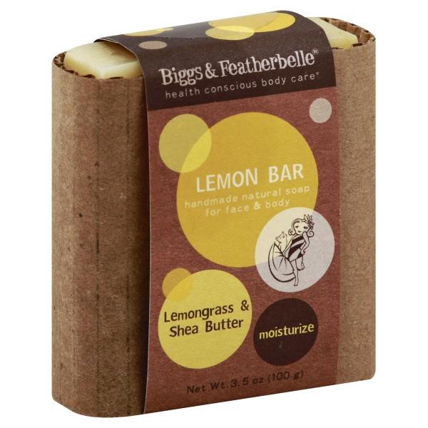 slide 1 of 9, Biggs & Featherbelle Moisturize Lavender & Rosemary Soap 3.5 oz, 3.5 oz