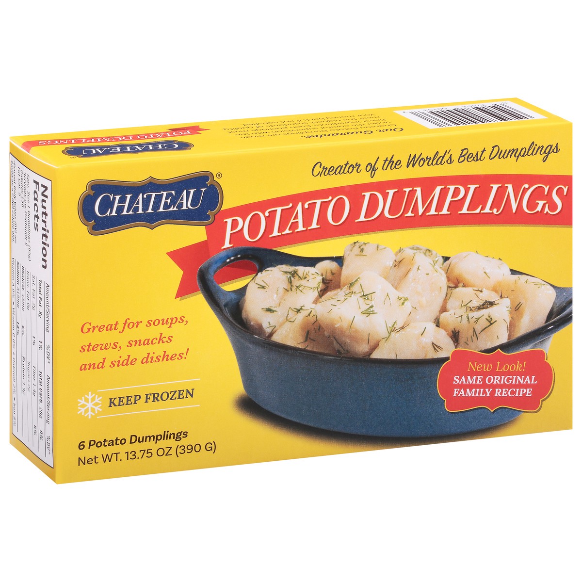 slide 10 of 13, Chateau Potato Dumplings, 13.75 oz