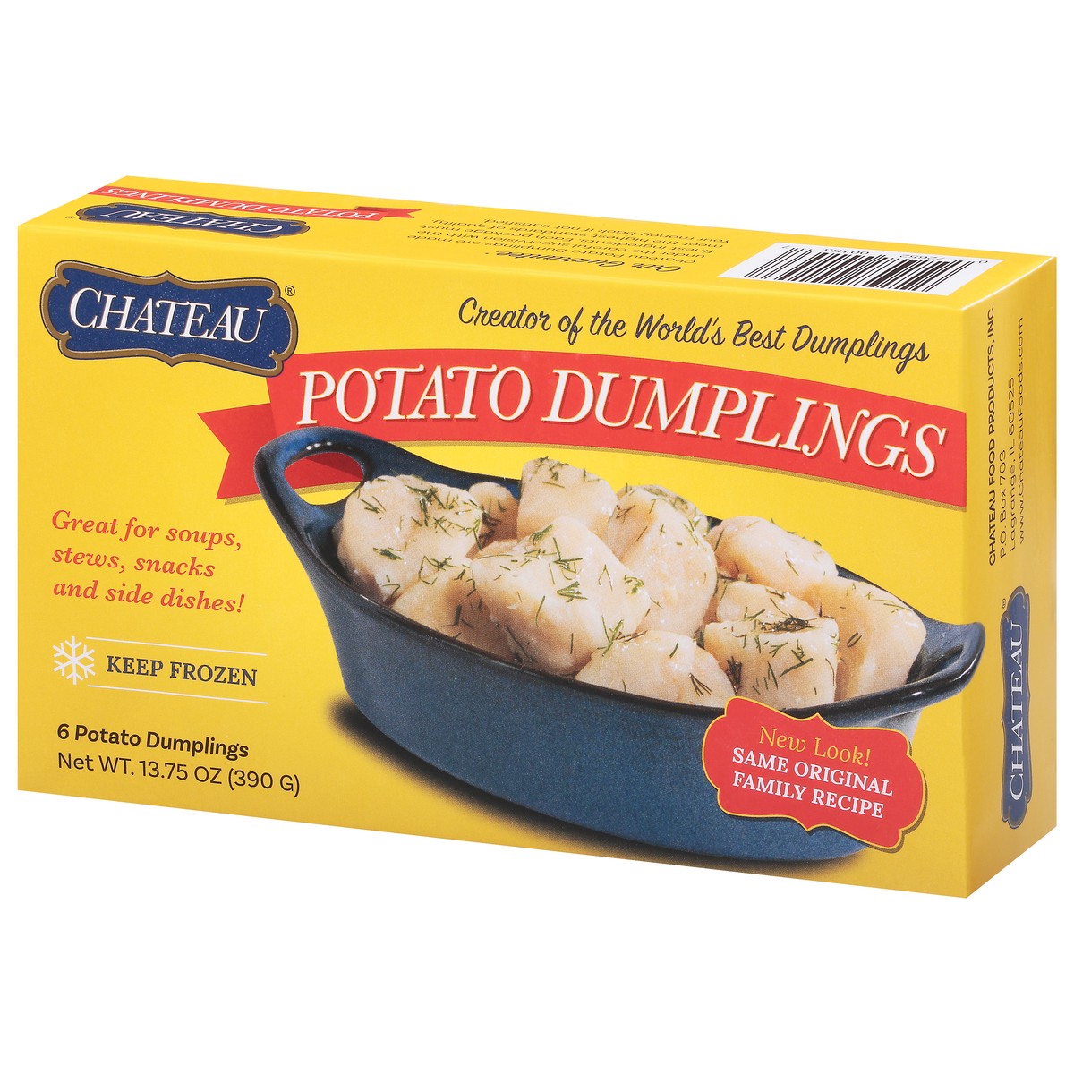 slide 12 of 13, Chateau Potato Dumplings, 13.75 oz