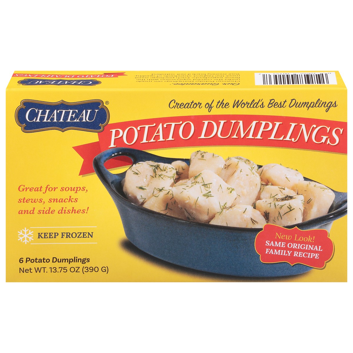 slide 9 of 13, Chateau Potato Dumplings, 13.75 oz