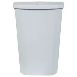 Sterilite 13 Gallon White Base Z LiftTop Trash Can 1 ea