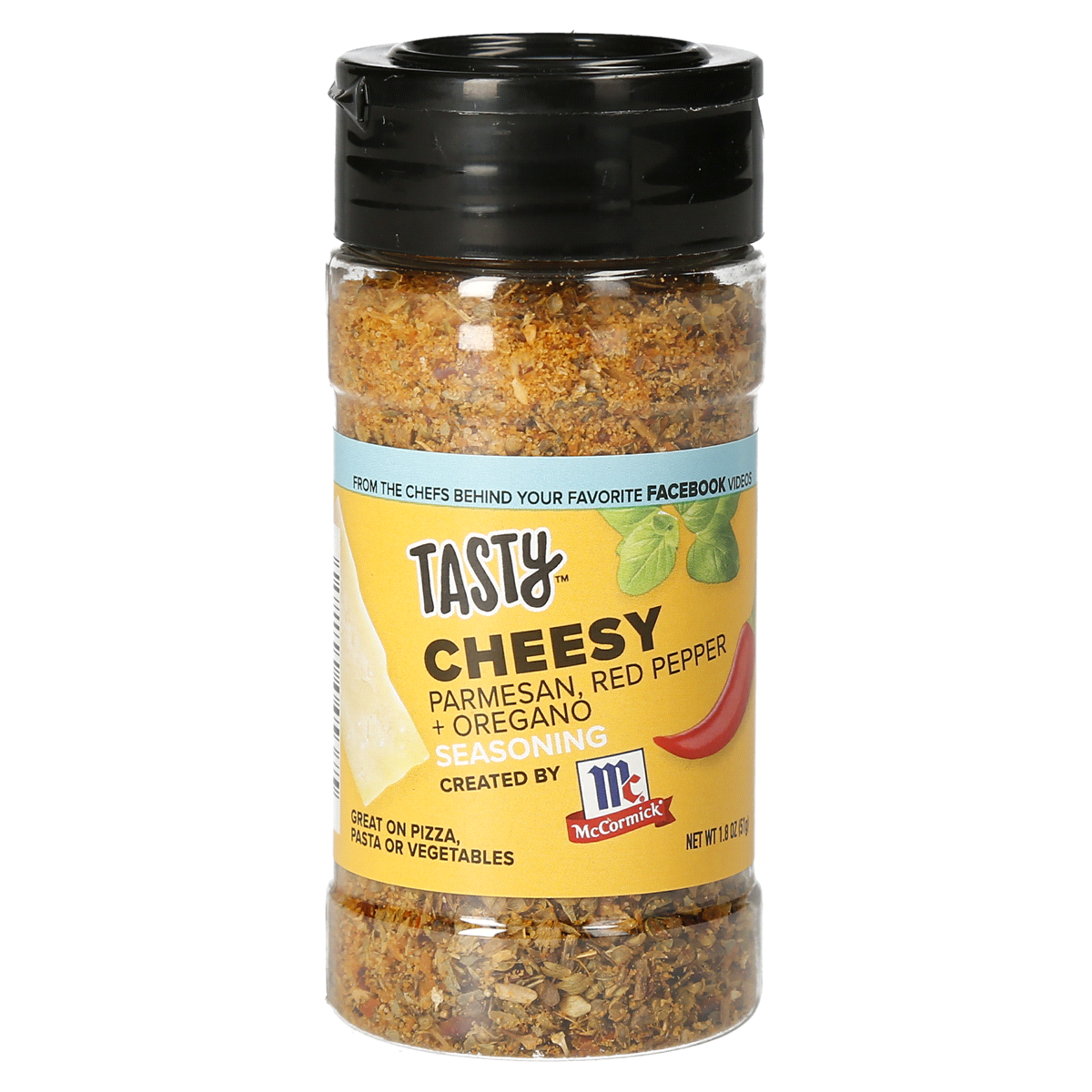 slide 1 of 6, Mccormick Tasty Cheesy Seasoning, 1.8 oz