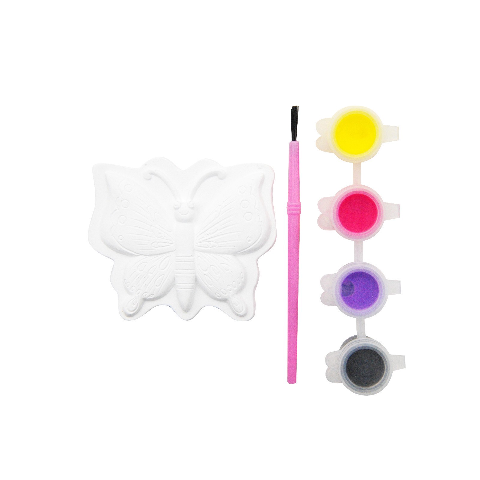 slide 2 of 3, Butterfly Color-In Magnet By Creatology, 3.14 in x 1.97 in x 0.4 in