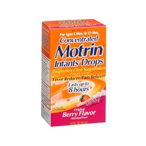 slide 1 of 1, Motrin Concentrated Infants' Drops Berry, 0.5 oz