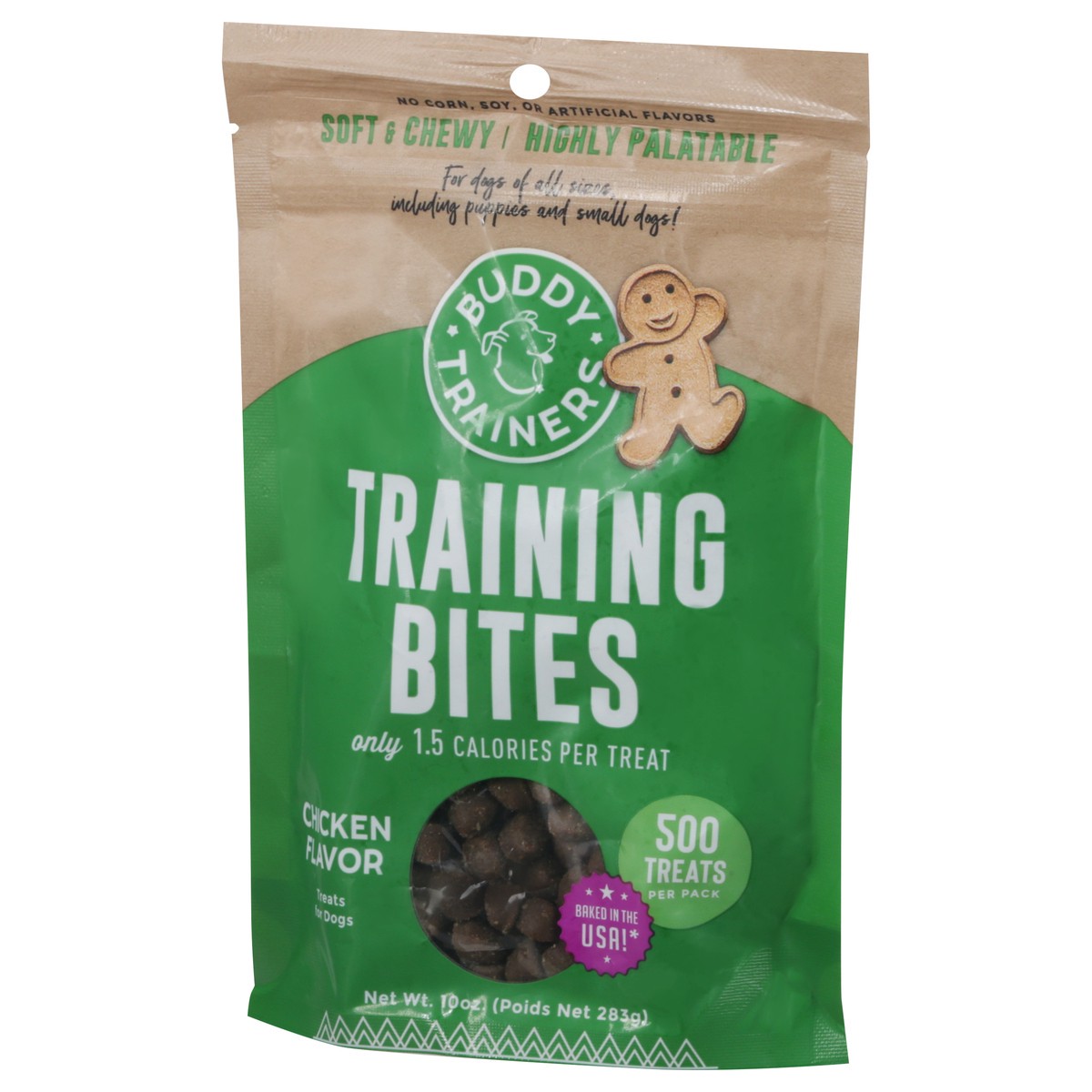 slide 2 of 10, Buddy Biscuits Chicken Training Bites, 10 oz