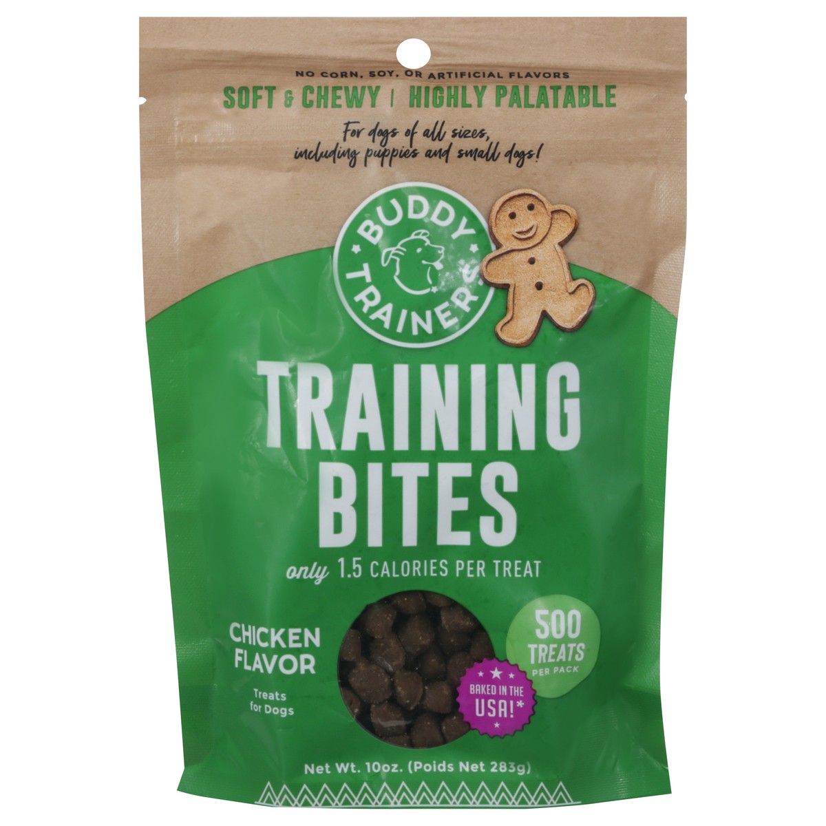 slide 10 of 10, Buddy Biscuits Chicken Training Bites, 10 oz